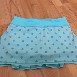 Lululemon Pace Setter Tennis/Running Skirt